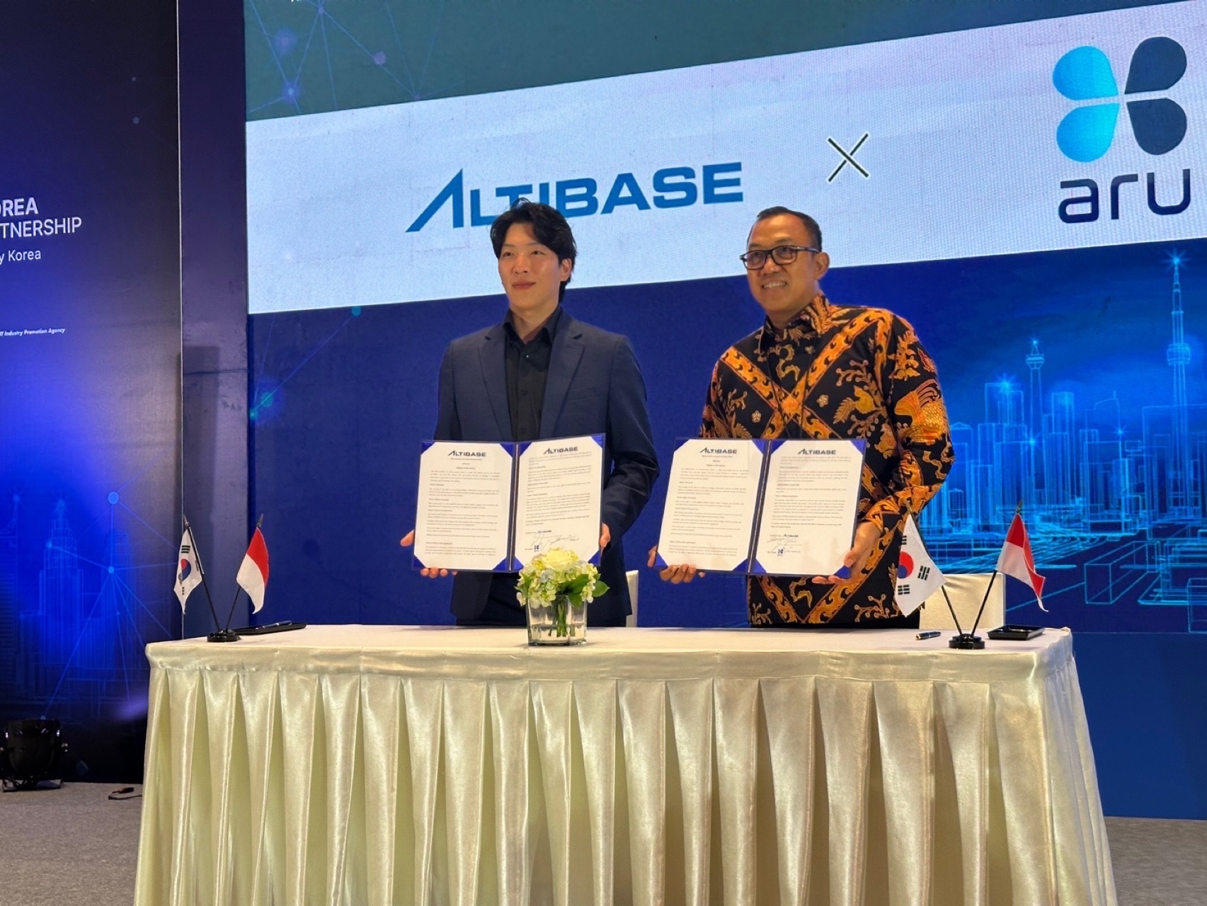 Altibase Signs MOU with Indonesia’s Aru Raharja